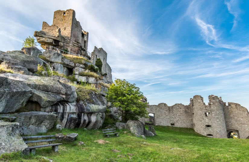 Burgruine Schellenberg (Oberpfalz), Germany